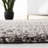 Ashleigh-Marie Solid Color Machine Woven Polypropylene Area Rug in Light Gray-1108307057