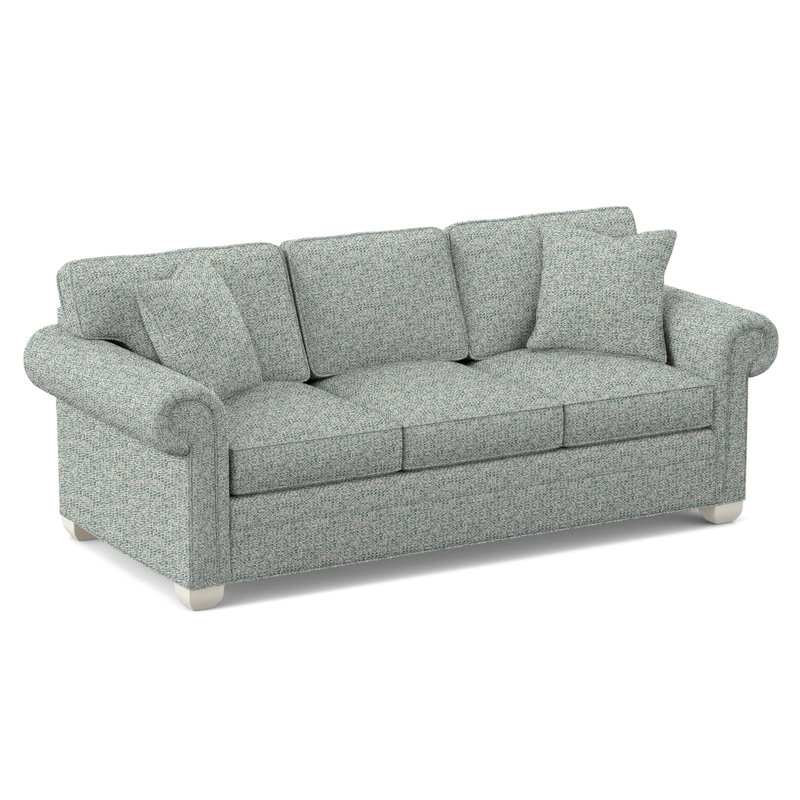 Main Street Upholstered 85'' Sleeper Sofa, Tuck Water, Wrenn