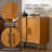 Anita 32'' W Mid-Century Modern 2-Door  Solid Wood Accent Cabinet with Adjustable Shelves and Cable Management-677529024
