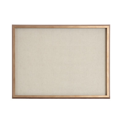 Tableau blanc en lin naturel effaçable à sec par The Creative Bunch Studio