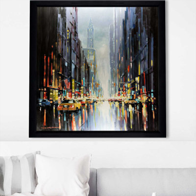 «City Lights» par E. Anthony Orme - Peinture