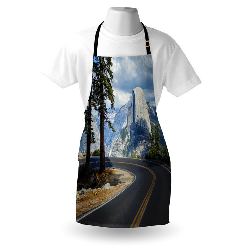 No Pattern Bib Apron