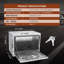 Boîte de camion 24 po 17 po 18 po, aluminium, robuste, imperméable, loquet à poignée en T, serrure et clés pour le camping-car