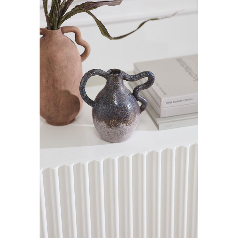 Meander Vase 7.25"x 4.75"x 7.25"