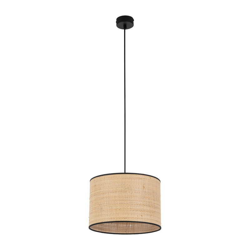 Adiana 1 - Light Beige Drum Pendant