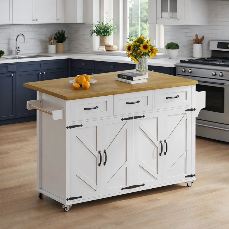 Wood Kitchen Island
