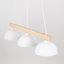 Luminaire suspendu scandinave blanc OSLO 3-1817548140-1817548142