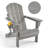 HDPE Patio Folding Adirondack Chair-309038373