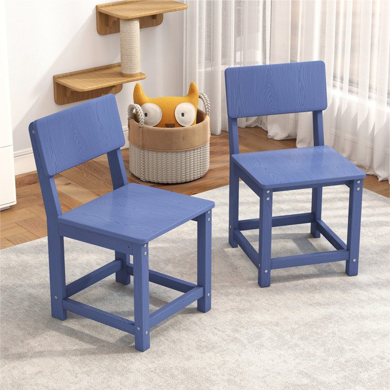 Chaises de patio en poly tout temps (ensemble de 2), Marine