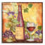 «Grapevine & Wine» par Art Licensing Studio, art mural en verre acrylique-260941727