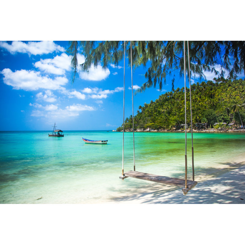 Phangan Island, Thailande par Vvvita - Photographie de toile tendue, L 36 po x H 24 po