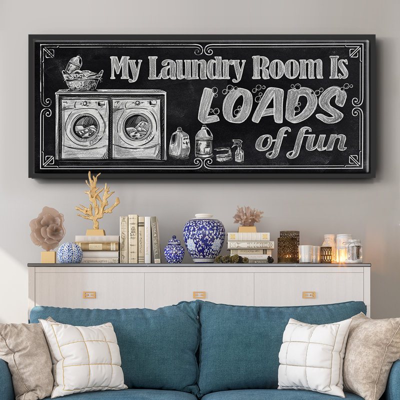 Loads of Fun- Framed Canvas