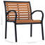 Ailsa Stacking Patio Dining Armchair with Cushion-1272963665