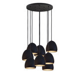 Lustre 8 lumières Clay