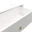 Table de chevet ivoire 2 tiroirs Pearl