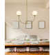 Kyle 2 Light Metal Chandelier