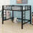 Elevated Loft Bed Featuring Simple-Climb Ladder And Protective Railings-1547812931