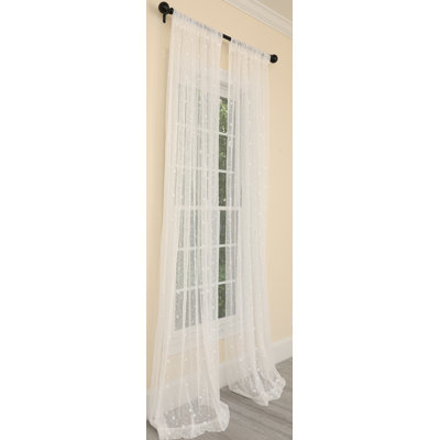 Borba Sheer Curtain Single Panel