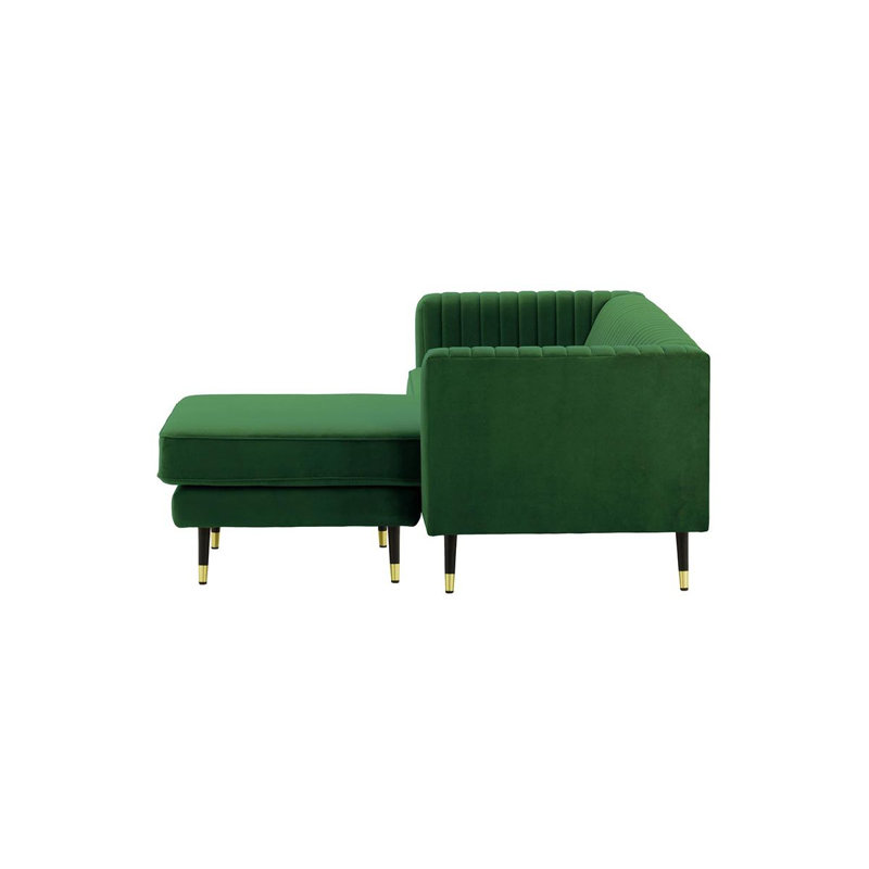 Monaville Universal Corner Sofa, Green