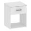 Orval 37.6cm W Manufactured Wood Bedside Table-38263638