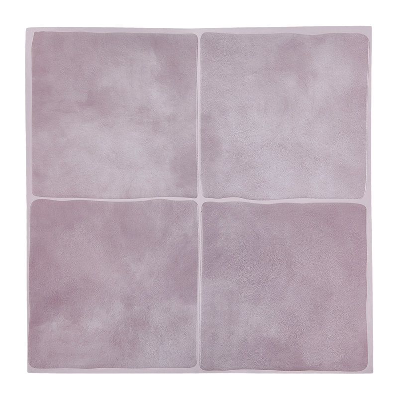 23cm x 23cm Peel and Stick Tile, Purple
