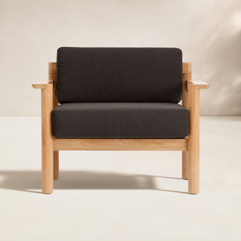 Newark Patio Bar Stool, Taupe, 29"
