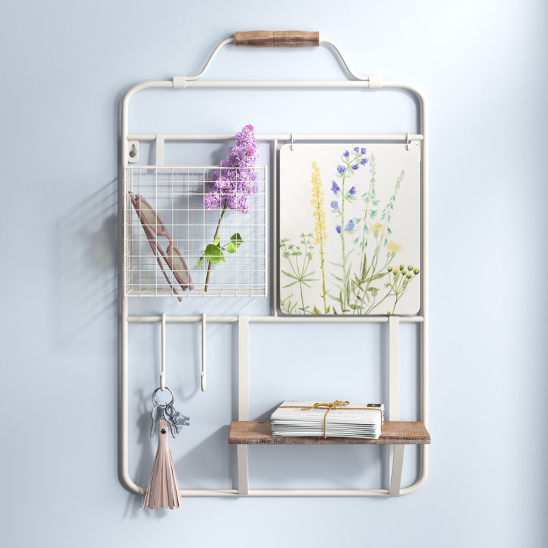 Valdes Metal Wall Organizer