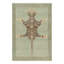 Rug & Kilim’S Distressed Tiger Skin Rug Design In Green With Pictorial-1888976929