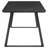 Smith Black Rectangular Ceramic Top Dining Table