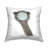 Housse et insert de coussin décoratif carré en polyester pour l'intérieur et l'extérieur