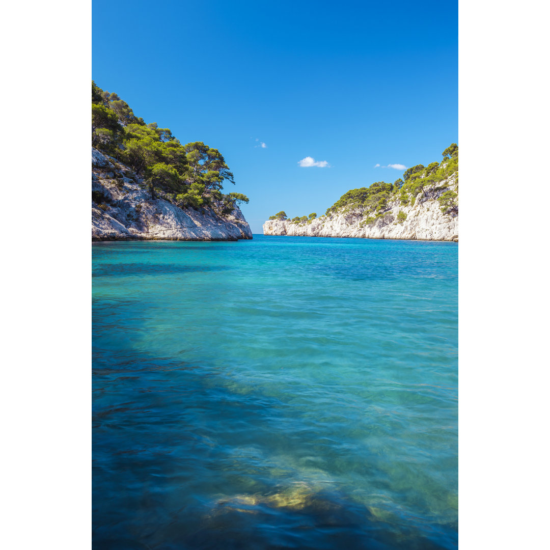 Calanque von Port Pin - Leinwandbild