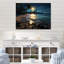 Beach Silent Night III - Décoration murale nautique et plage en métal-1134165591