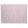 Machine Washable Indoor/Outdoor Xhevrie Pink Rug