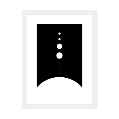 Planètes à l'échelle I - impression