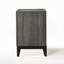 Table de chevet en bois à 2 tiroirs de style transitionnel pour la chambre à coucher, idéale pour rehausser le décor de la chambre à coucher et la fonctionnalité de rangement