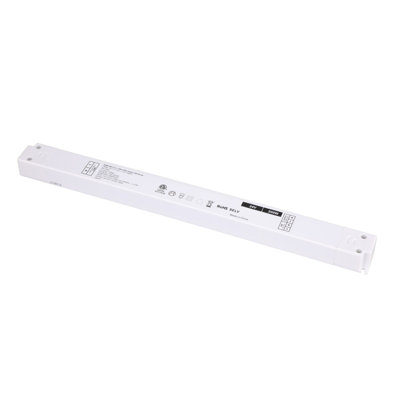 200W 24V 5-in-1 Ultra-Slim Indoor LED Driver, Dimming Transformer Power Supply for Display Lighting