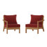 Deep Seating Set With Cushions