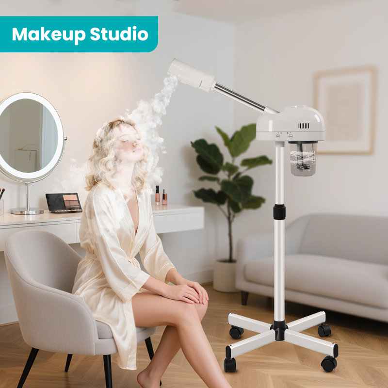 Makeup Organizer Facial Steamer With Ozone & Hot Mist