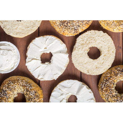 Homemade Bagels - Wrapped Canvas Print