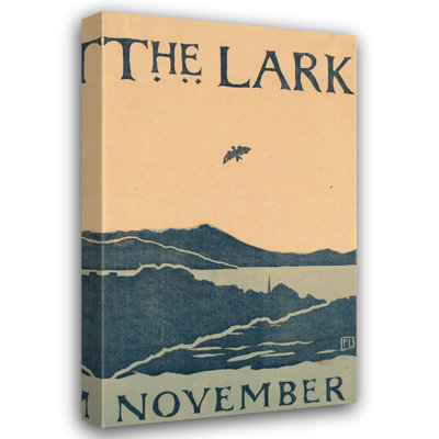 "The Lark November" by  Florence Lundborg - Gallery Wrap Canvas Wall Art
