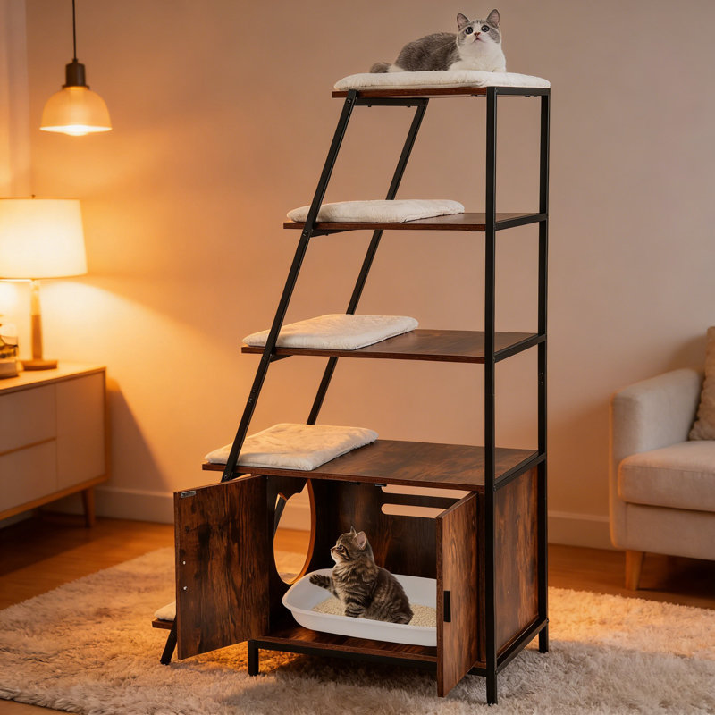 Shelving Unit, Brown
