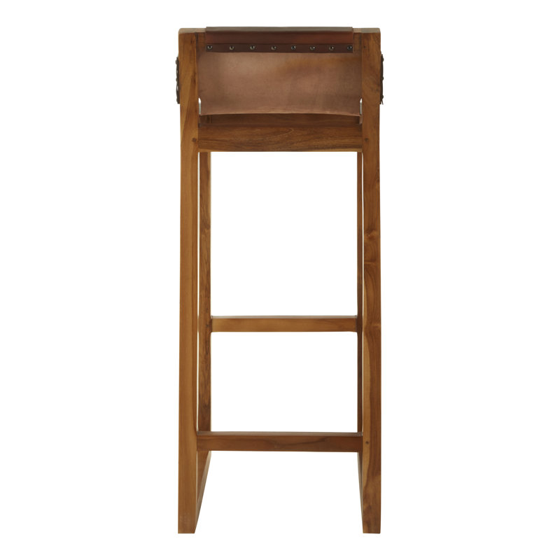Natalie Solid Wood Counter Stool