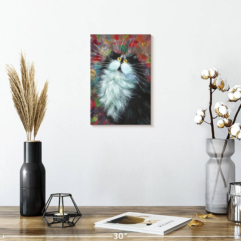 Brampt Zen Cat, 12" H x 8" W