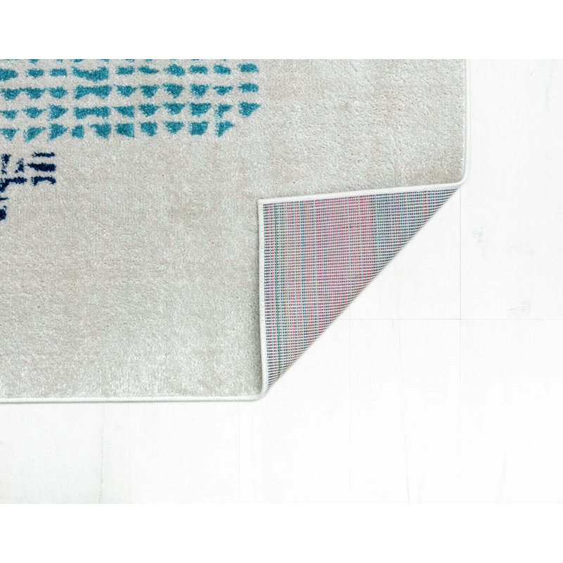 Performance Abstract Indoor Rug, Rectangle 8'3" x 10'0"