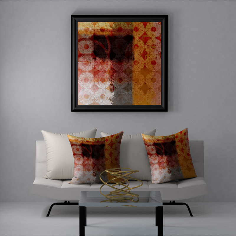 Housse de coussin carrée/insert, 20 po x 20 po
