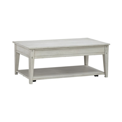 Laron Lift Top Cocktail Table w/ Casters