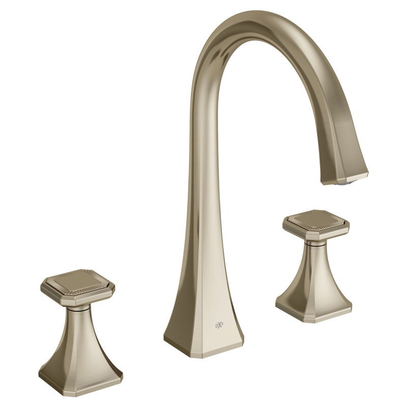 Belshire High Spout Widespread Bathroom Faucet, Brushed Nickel