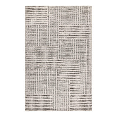 Clayton Patchwork Area Rug in Gray