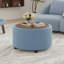 Table basse ronde avec rangement Teddy-870065604