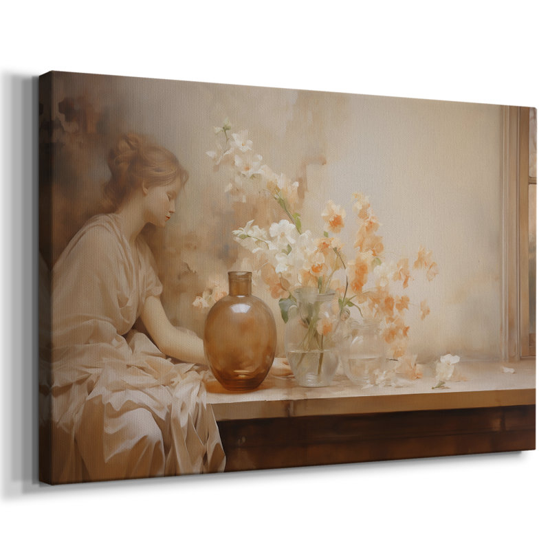 Beautiful Women-V -Gallery Wraraped Cavas, 18 x 27